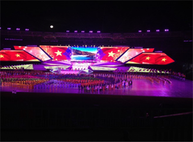 P12 indoor led display for the opening ceremony of the Games