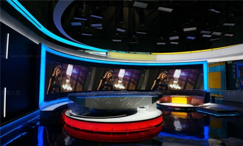 電視演播廳P2室內led顯示屏案例